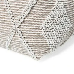 Brinket Large Contemporary Handcrafted Faux Yarn Square Pouf Ivory/Taupe - Christopher Knight Home 12 Brinket Large Contemporary Handcrafted Faux Yarn Square Pouf Ivory/Taupe - Christopher Knight Home -Ottomans Official Shop unnamed file 5936