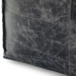 Templeton Square Pouf Black - WyndenHall -Ottomans Official Shop unnamed file 5975