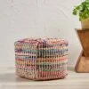 Madrid Pouf - Christopher Knight Home Indigo