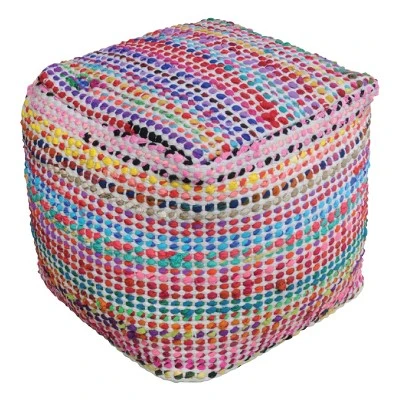 Madrid Pouf - Christopher Knight Home Indigo 7 Madrid Pouf - Christopher Knight Home Indigo - Image 5