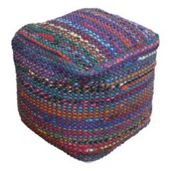 Madrid Pouf - Christopher Knight Home Indigo 14 Madrid Pouf - Christopher Knight Home Indigo -Ottomans Official Shop unnamed file 5998