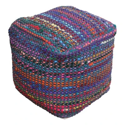Madrid Pouf - Christopher Knight Home Indigo 8 Madrid Pouf - Christopher Knight Home Indigo - Image 6