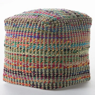 Madrid Pouf - Christopher Knight Home Indigo 9 Madrid Pouf - Christopher Knight Home Indigo - Image 7