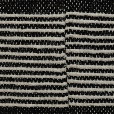 Lucknow Boho Handcrafted Fabric Cylinder Pouf - Christopher Knight Home White/denim Blue 9 Lucknow Boho Handcrafted Fabric Cylinder Pouf - Christopher Knight Home White/denim Blue - Image 7