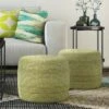 Brodie Round Braided Pouf Muted Yellow/Natural - WyndenHall 1 Brodie Round Braided Pouf Muted Yellow/Natural - WyndenHall -Ottomans Official Shop unnamed file 6035