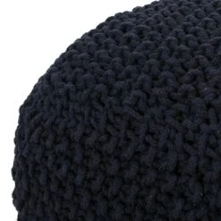 Pim Modern Knitted Cotton Cube Pouf Dark Blue - Christopher Knight Home 8 Pim Modern Knitted Cotton Cube Pouf Dark Blue - Christopher Knight Home -Ottomans Official Shop unnamed file 6096
