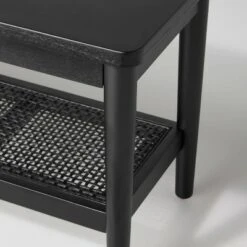 Hearth & Hand W/Magnolia Furniture Wood & Cane Accent Bench - Hearth & Hand™ with Magnolia Brown 12 Hearth & Hand W/Magnolia Furniture Wood & Cane Accent Bench - Hearth & Hand™ with Magnolia Brown -Ottomans Official Shop unnamed file 611