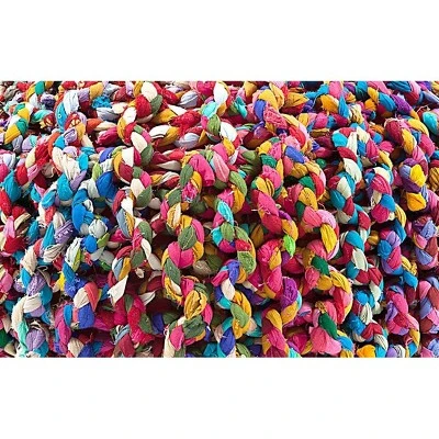 Rainbow Connection Pouf - Anji Mountain 4 Rainbow Connection Pouf - Anji Mountain - Image 2