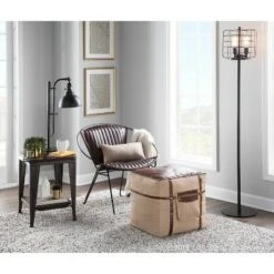 Samson Industrial Pouf Espresso - LumiSource -Ottomans Official Shop unnamed file 6137