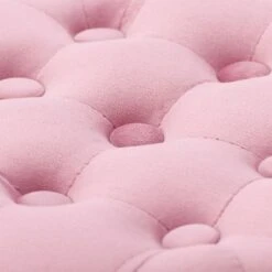 Lynwood Velvet Round Tufted Pouf Pink - CorLiving -Ottomans Official Shop unnamed file 6176