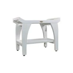 24" Tranquility ED1107 Wide Teak Wood Shower Bench with Handles - CoastalVogue -Ottomans Official Shop unnamed file 6208