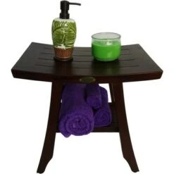 18" Satori DT167 Wide Teak Wood Shower Bench with Shelf - DecoTeak 15 18" Satori DT167 Wide Teak Wood Shower Bench with Shelf - DecoTeak -Ottomans Official Shop unnamed file 6264