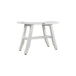 24" Satori ED1192 Wide Teak Wood Shower Stool for Shaving Legs - CoastalVogue -Ottomans Official Shop unnamed file 6315