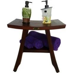 18" Satori DT90 Wide Teak Wood Shower Bench with Shelf - DecoTeak 20 18" Satori DT90 Wide Teak Wood Shower Bench with Shelf - DecoTeak -Ottomans Official Shop unnamed file 6348