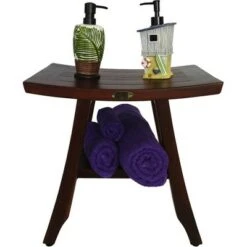 18" Satori DT90 Wide Teak Wood Shower Bench with Shelf - DecoTeak 21 18" Satori DT90 Wide Teak Wood Shower Bench with Shelf - DecoTeak -Ottomans Official Shop unnamed file 6349