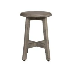 18" Shoji GR910 Tall Teak Wood Stool for Showers/Vanities - CoastalVogue