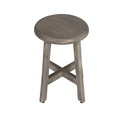 18" Shoji GR910 Tall Teak Wood Stool for Showers/Vanities - CoastalVogue 5 18" Shoji GR910 Tall Teak Wood Stool for Showers/Vanities - CoastalVogue - Image 3