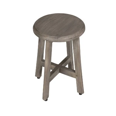 18" Shoji GR910 Tall Teak Wood Stool for Showers/Vanities - CoastalVogue 7 18" Shoji GR910 Tall Teak Wood Stool for Showers/Vanities - CoastalVogue - Image 5