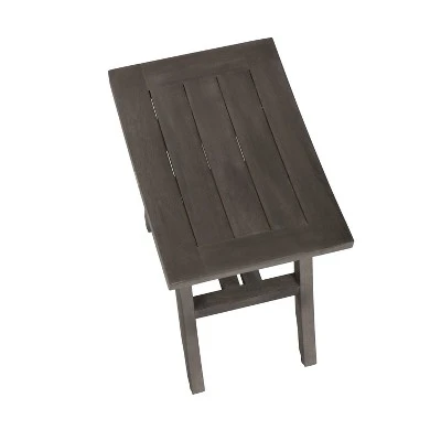 18" Satori GR61 Wide Teak Wood Shower Transfer Bench/Seat - CoastalVogue 10 18" Satori GR61 Wide Teak Wood Shower Transfer Bench/Seat - CoastalVogue - Image 8