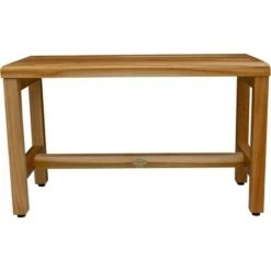 30" Eleganto ED996 Wide Teak Wood Bathroom/Shower Seat - EcoDecors -Ottomans Official Shop unnamed file 6400