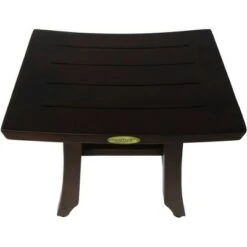 14" Satori DT50 Wide Teak Wood Shower Bench for Bathrooms - DecoTeak -Ottomans Official Shop unnamed file 6435