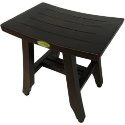 14" Satori DT50 Wide Teak Wood Shower Bench for Bathrooms - DecoTeak -Ottomans Official Shop unnamed file 6436