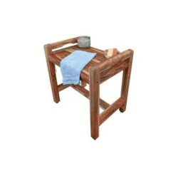 20" Eleganto ED982 Wide Teak Shower Bench with Handles - EcoDecors 15 20" Eleganto ED982 Wide Teak Shower Bench with Handles - EcoDecors -Ottomans Official Shop unnamed file 6447