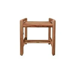 20" Eleganto ED982 Wide Teak Shower Bench with Handles - EcoDecors 18 20" Eleganto ED982 Wide Teak Shower Bench with Handles - EcoDecors -Ottomans Official Shop unnamed file 6450