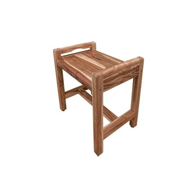 20" Eleganto ED982 Wide Teak Shower Bench with Handles - EcoDecors 11 20" Eleganto ED982 Wide Teak Shower Bench with Handles - EcoDecors - Image 9