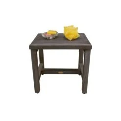 18" Eleganto GR173 Wide Teak Wood Shower Safety Transfer Bench - CoastalVogue -Ottomans Official Shop unnamed file 6458