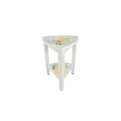 15" FlexiCorner ED1123 Wide Teak Wood Shower Bench/Stool - CoastalVogue -Ottomans Official Shop unnamed file 6585