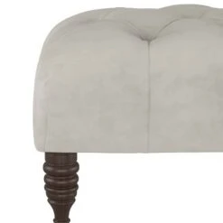 Valletta Velvet Tufted Bench - Skyline Furniture Caribbean -Ottomans Official Shop unnamed file 6621