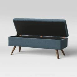 Arthur Tufted Storage Bench - Project 62™ Gray -Ottomans Official Shop unnamed file 6668