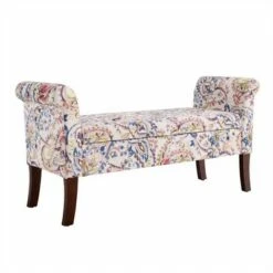 Indie Storage Bench - Linon Periwinkle Paisley 11 Indie Storage Bench - Linon Periwinkle Paisley -Ottomans Official Shop unnamed file 6690