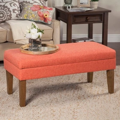 HomePop Storage Bench - Golding Davis Teal 12 HomePop Storage Bench - Golding Davis Teal - Image 10