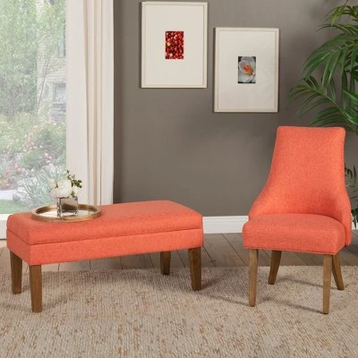 HomePop Storage Bench - Golding Davis Teal 13 HomePop Storage Bench - Golding Davis Teal - Image 11