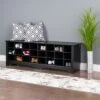 60" Shoe Cubby Bench - Prepac Gray 1 60" Shoe Cubby Bench - Prepac Gray -Ottomans Official Shop unnamed file 6728