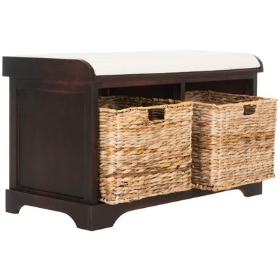 Freddy Wicker Storage Bench - Safavieh 4 Freddy Wicker Storage Bench - Safavieh - Image 2