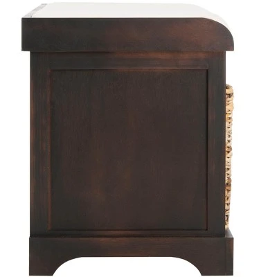 Freddy Wicker Storage Bench - Safavieh 5 Freddy Wicker Storage Bench - Safavieh - Image 3