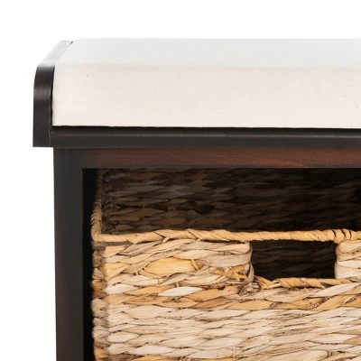 Freddy Wicker Storage Bench - Safavieh 8 Freddy Wicker Storage Bench - Safavieh - Image 6