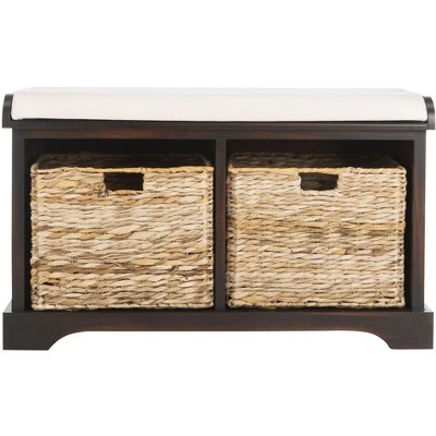 Freddy Wicker Storage Bench - Safavieh 10 Freddy Wicker Storage Bench - Safavieh - Image 8