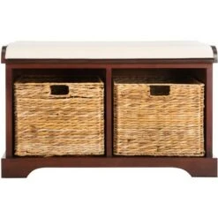 Freddy Wicker Storage Bench - Safavieh 25 Freddy Wicker Storage Bench - Safavieh -Ottomans Official Shop unnamed file 6748
