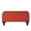 Large Rectangle Storage Bench with Nailhead Trim - HomePop -Ottomans Official Shop unnamed file 6759