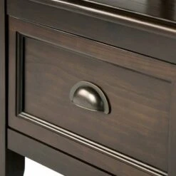 42" Portland Entryway Storage Bench with Drawers - Wyndenhall Distressed Gray -Ottomans Official Shop unnamed file 685