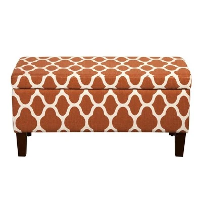 Drake Large Decorative Storage Bench – HomePop Geo Green 23 Drake Large Decorative Storage Bench – HomePop Geo Green - Image 21