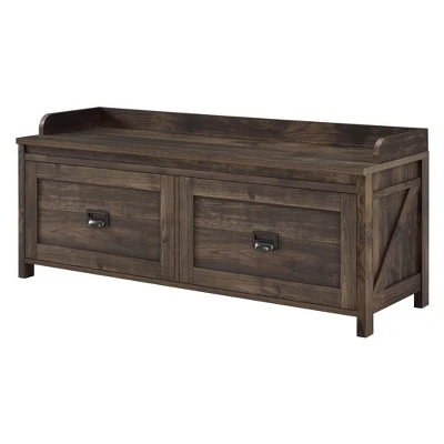 Brookside Entryway Storage Bench - Room & Joy Sandy Pine 3 Brookside Entryway Storage Bench - Room & Joy Sandy Pine