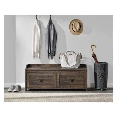 Brookside Entryway Storage Bench - Room & Joy Sandy Pine 5 Brookside Entryway Storage Bench - Room & Joy Sandy Pine - Image 3