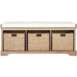 Lonan Wicker Storage Bench - Safavieh 10 Lonan Wicker Storage Bench - Safavieh -Ottomans Official Shop unnamed file 6936