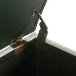 Large Storage Bench with Nailhead Trim - HomePop Faux Leather Brown -Ottomans Official Shop unnamed file 7004