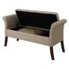 Breighton Home Johar Furniture Designs4Comfort Garbo Storage Bench Gray -Ottomans Official Shop unnamed file 7029